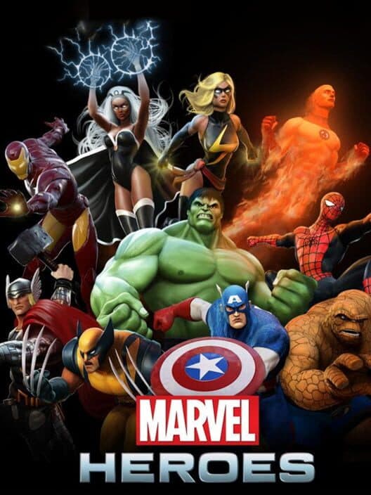 Обложка Marvel Heroes
