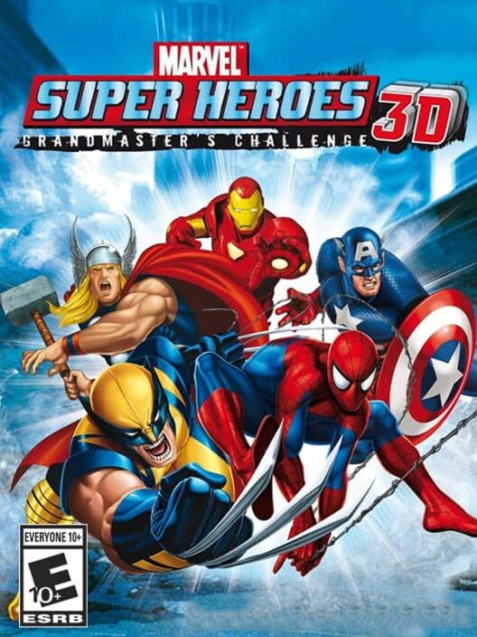 Обложка Marvel Super Heroes 3D: Grandmaster's Challenge