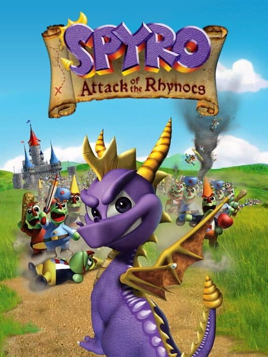 Обложка Spyro: Attack of the Rhynocs