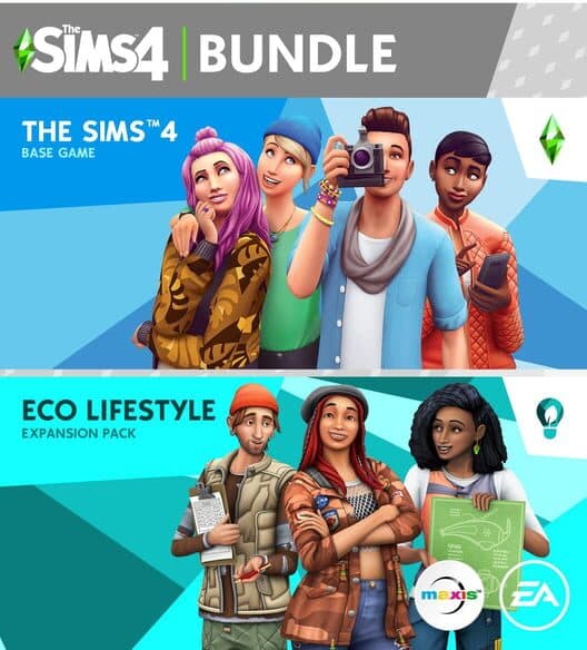 Обложка The Sims 4: Plus Eco Lifestyle Bundle