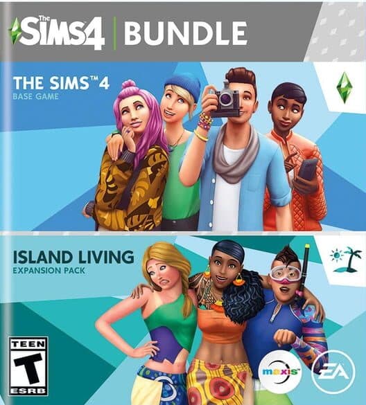 Обложка The Sims 4: Plus Island Living Bundle