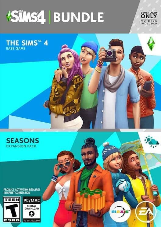 Обложка The Sims 4: Plus Seasons Bundle