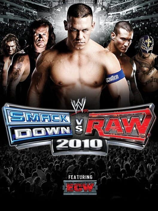 Обложка WWE SmackDown vs. Raw 2010