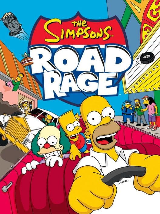 Обложка The Simpsons: Road Rage