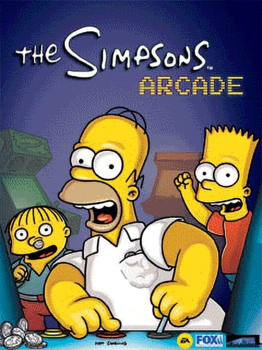 Обложка The Simpsons Arcade