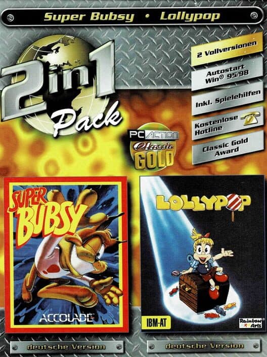 Обложка 2 in 1 Pack: Super Bubsy/Lollypop