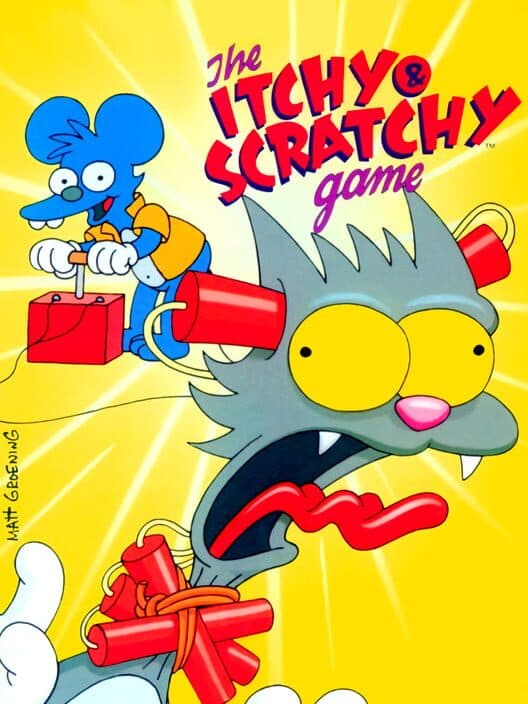 Обложка The Itchy & Scratchy Game