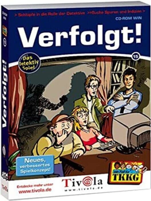 Обложка TKKG: Verfolgt!