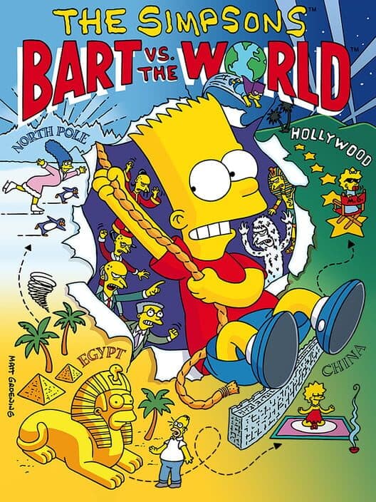 Обложка The Simpsons: Bart vs. the World