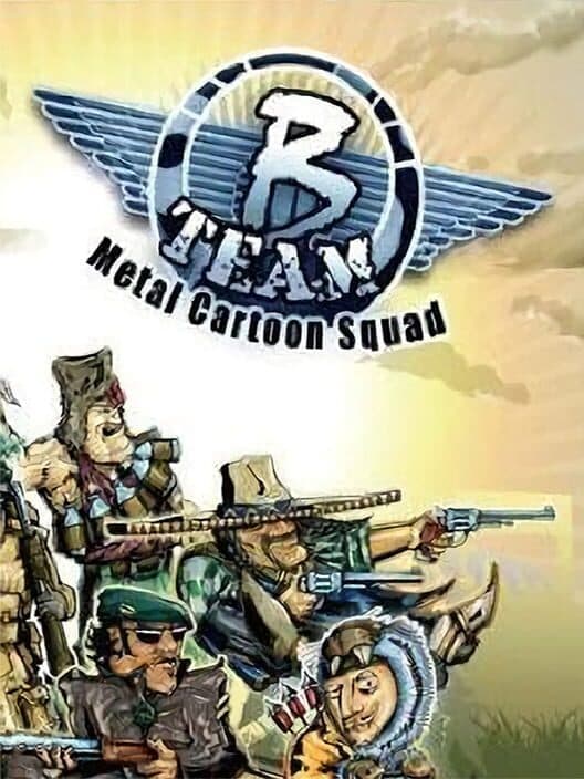 Обложка B Team: Metal Cartoon Squad