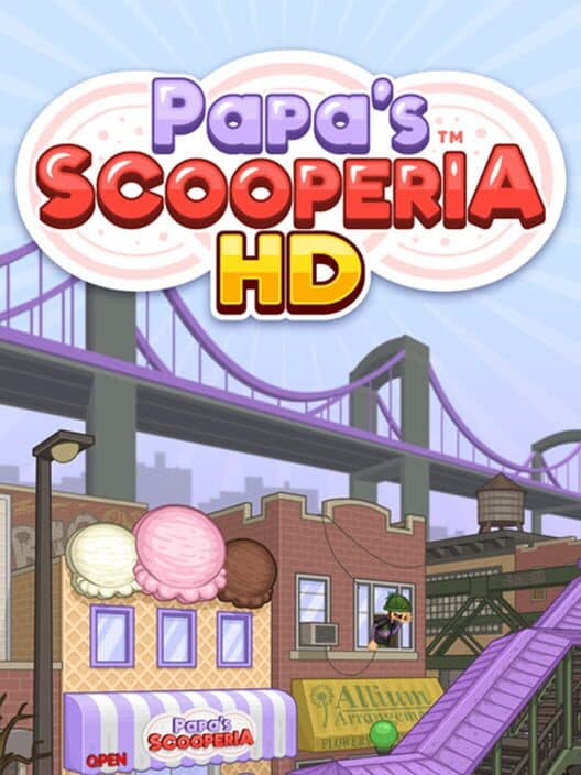 Обложка Papa's Scooperia HD