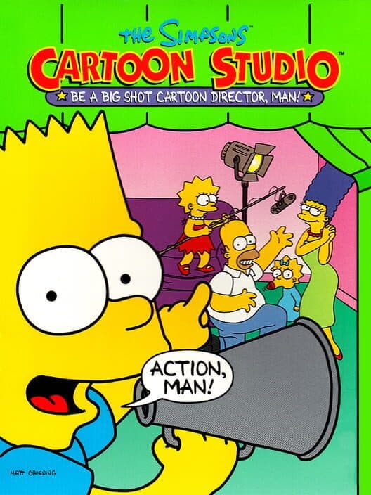 Обложка The Simpsons: Cartoon Studio