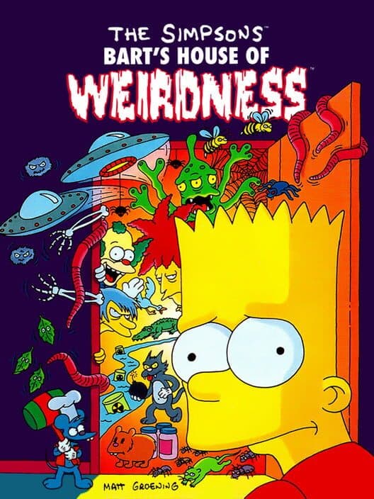 Обложка The Simpsons: Bart's House of Weirdness