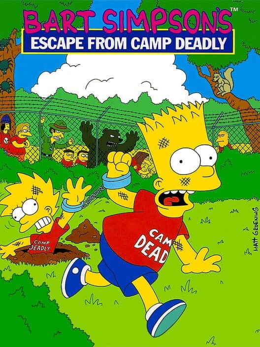 Обложка Bart Simpson's Escape from Camp Deadly