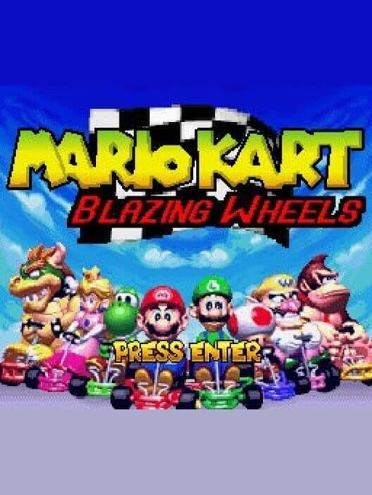 Обложка Mario Kart: Blazing Wheels