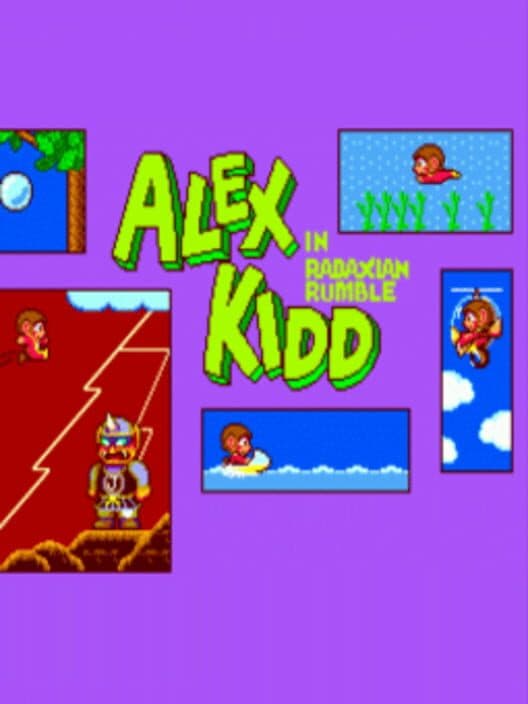 Обложка Alex Kidd in Radaxian Rumble