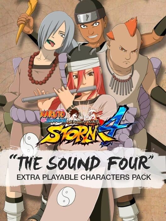 Обложка Naruto Shippuden: Ultimate Ninja Storm 4 - The Sound Four Characters