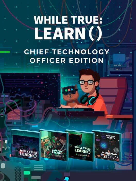 Обложка while True: learn() - Chief Technology Officer Edition