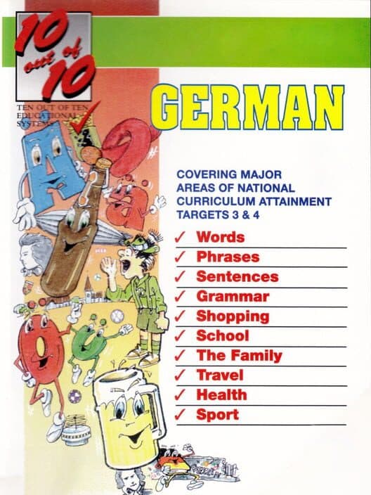 Обложка 10 out of 10: German