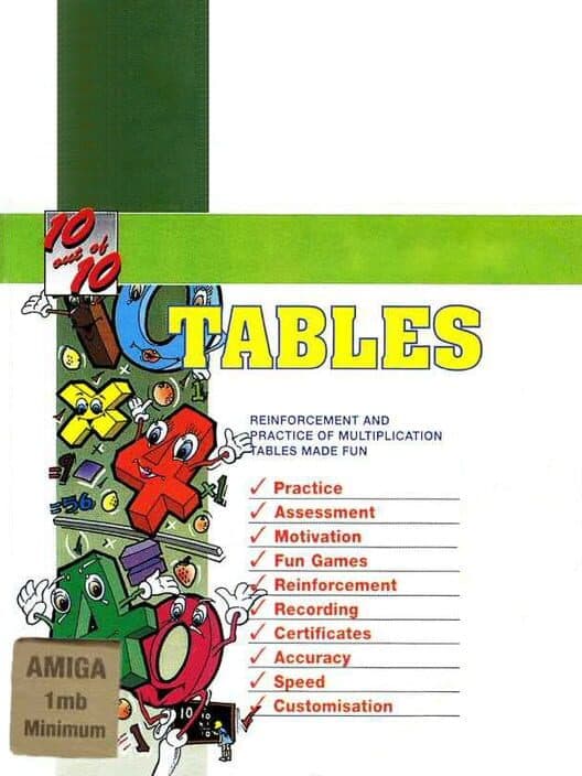 Обложка 10 out of 10: Tables