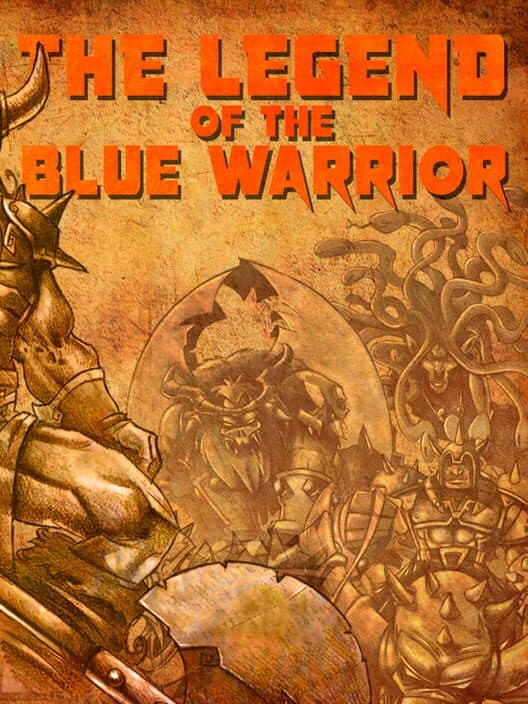 Обложка The Legend of The Blue Warrior