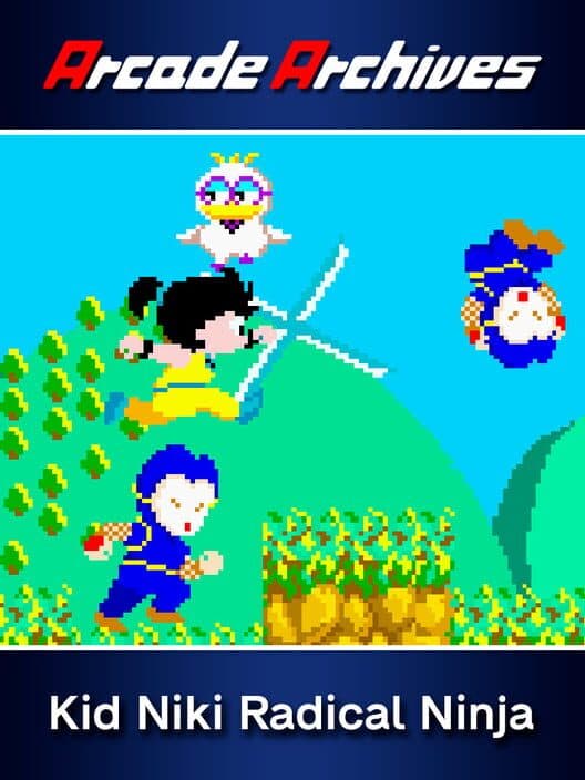 Обложка Arcade Archives: Kid Niki - Radical Ninja