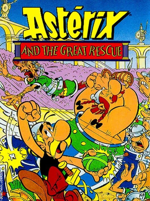 Обложка Astérix and the Great Rescue