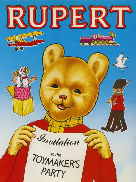 Обложка Rupert and the Toymaker's Party