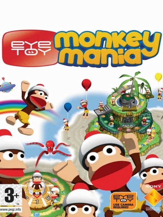 Обложка EyeToy: Monkey Mania