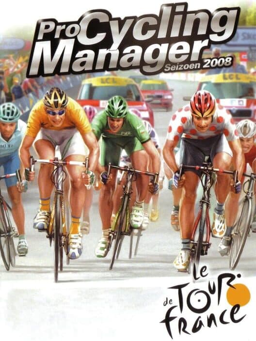 Обложка Pro Cycling Manager 2008