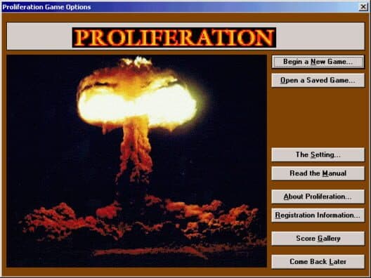 Обложка Proliferation