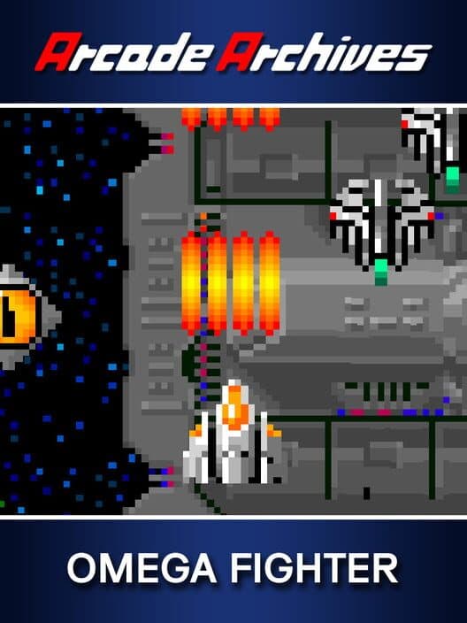 Обложка Arcade Archives: Omega Fighter