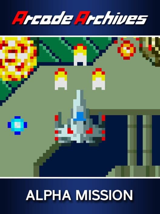 Обложка Arcade Archives: Alpha Mission