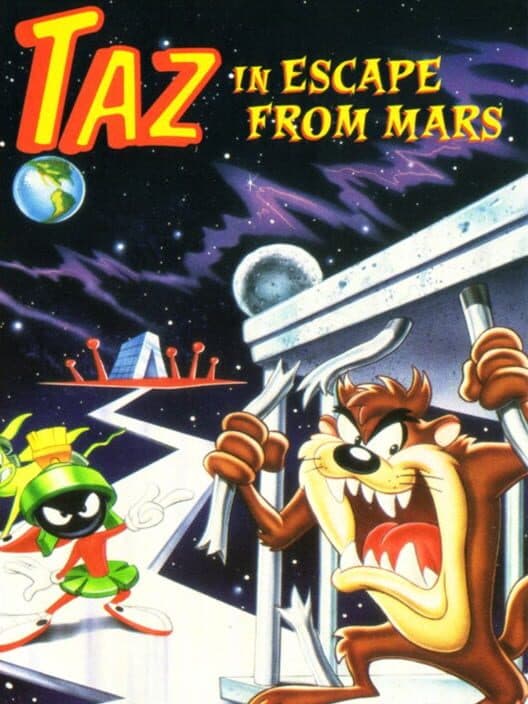 Обложка Taz in Escape From Mars