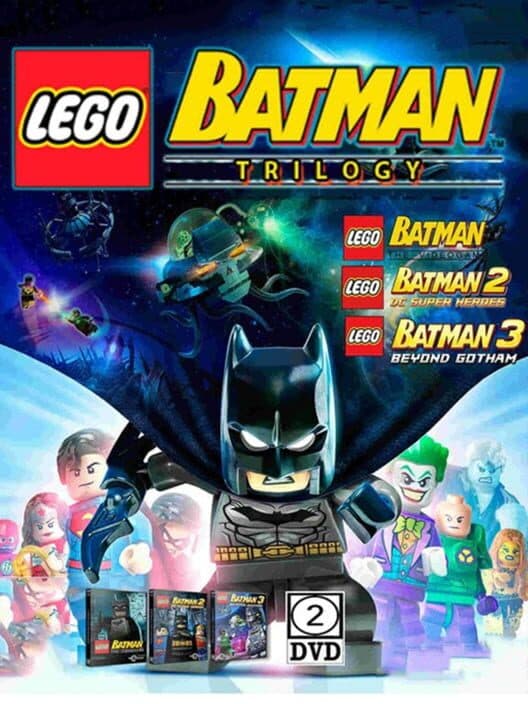 Обложка LEGO Batman Trilogy