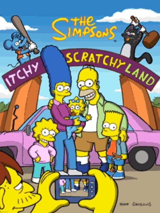 Обложка The Simpsons: Itchy & Scratchy Land