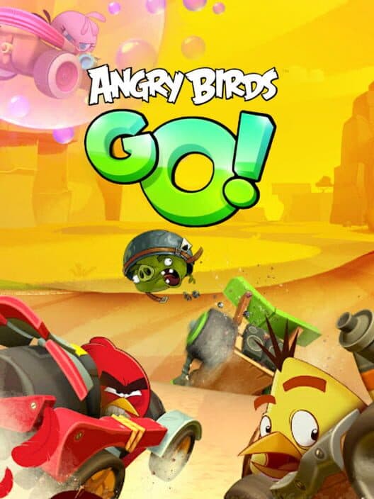 Обложка Angry Birds Go!