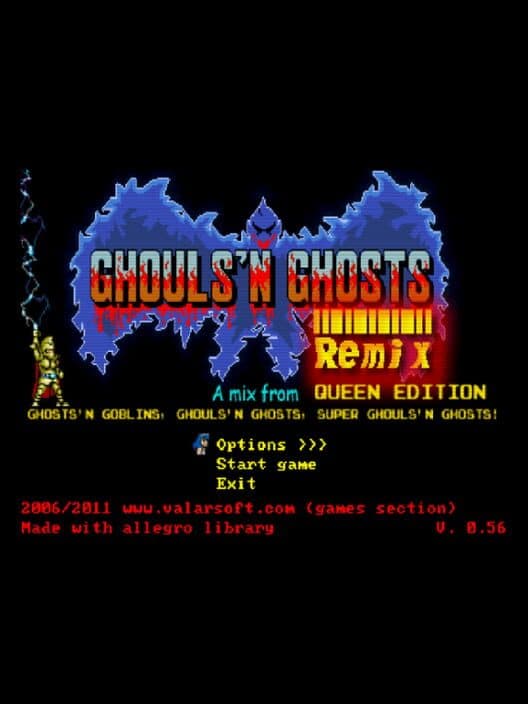 Обложка Ghouls 'n Ghosts Remix: Queen Edition