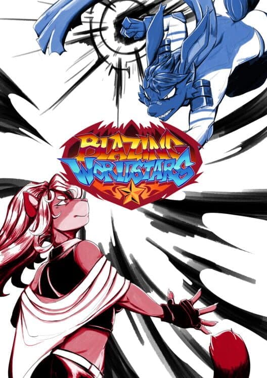 Обложка Blazing Worldstars