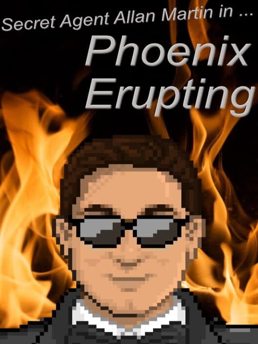 Обложка Secret Agent Allan Martin in ... Phoenix Erupting