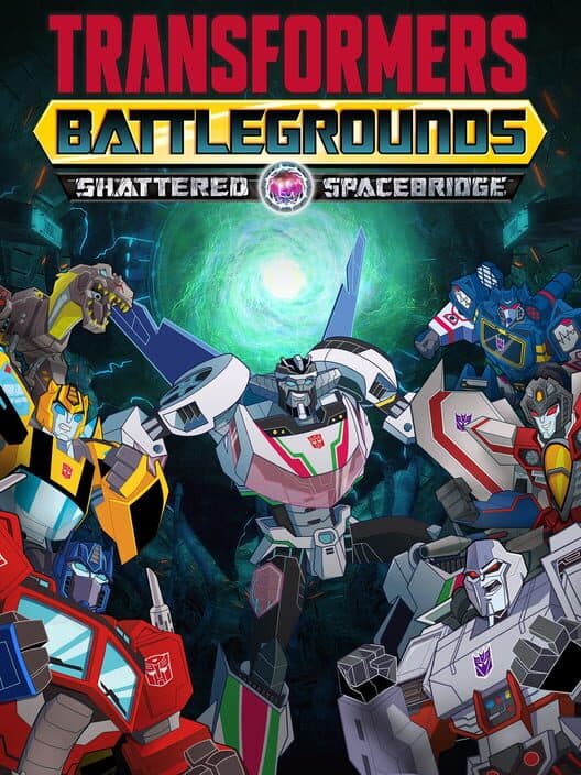 Обложка Transformers: Battlegrounds - Shattered Spacebridge