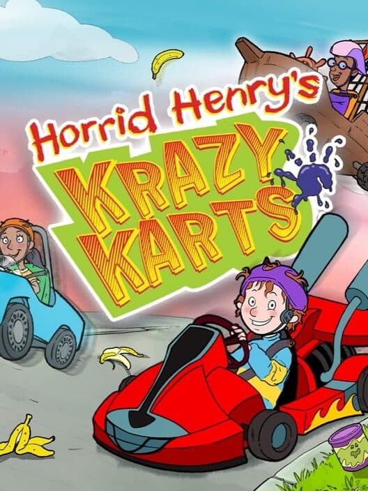Обложка Horrid Henry's Krazy Karts