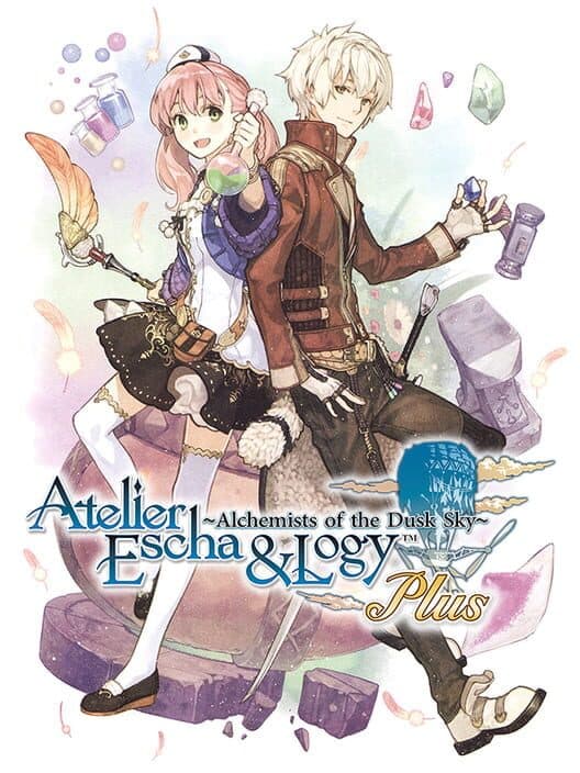 Обложка Atelier Escha & Logy Plus: Alchemists of the Dusk Sky