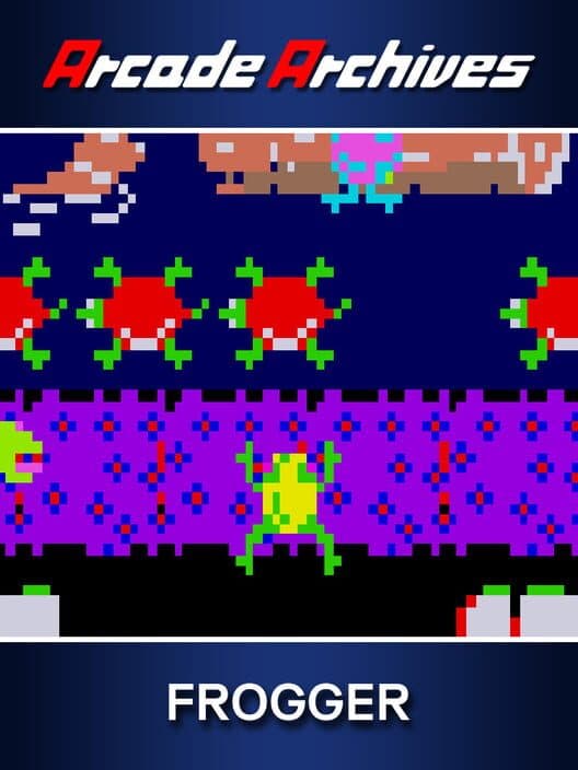 Обложка Arcade Archives: Frogger
