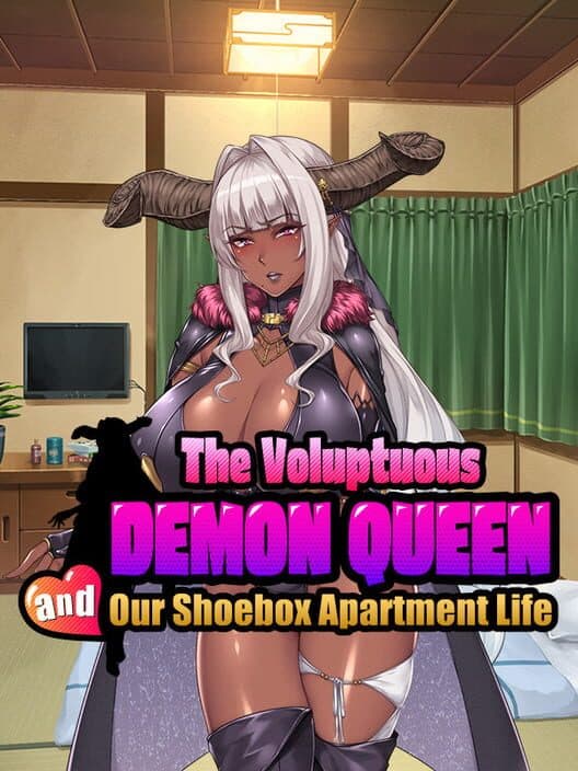 Обложка The Voluptuous Demon Queen and our Shoebox Apartment Life