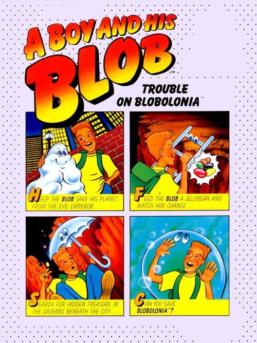 Обложка A Boy and His Blob: Trouble on Blobolonia