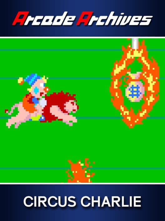Обложка Arcade Archives: Circus Charlie
