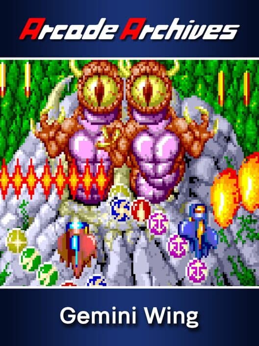Обложка Arcade Archives: Gemini Wing