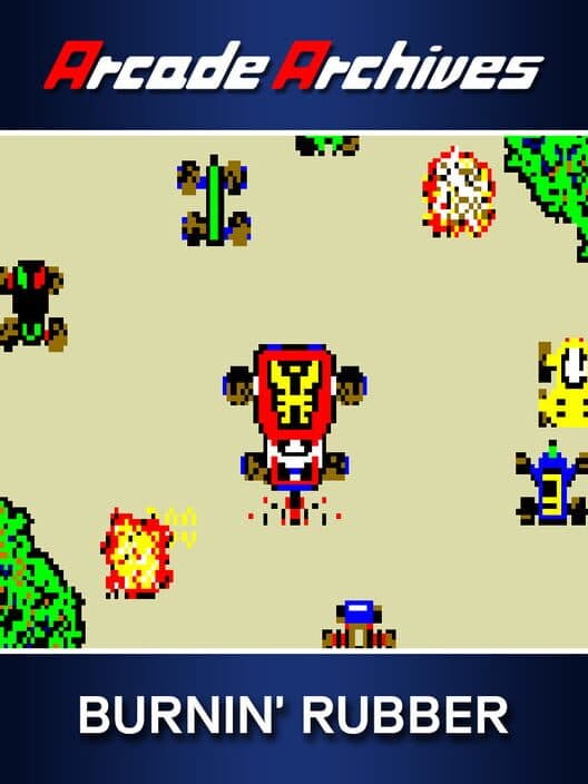Обложка Arcade Archives: Burnin' Rubber