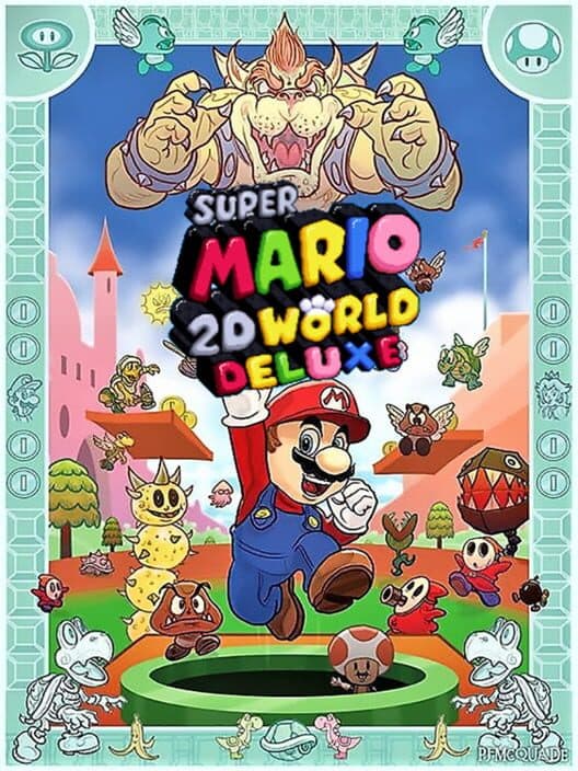 Обложка Super Mario 2D World Deluxe